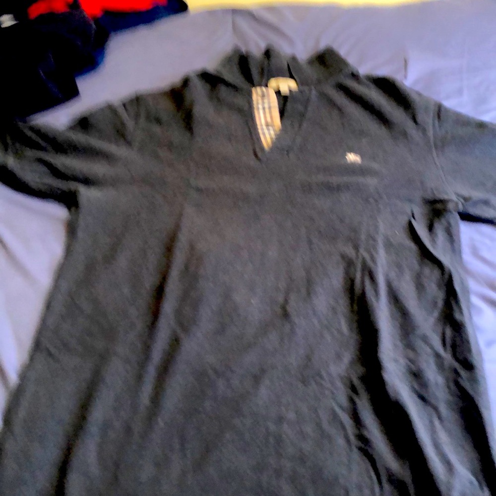 I’m selling a polo Burberry shirt is in great condition price can be negotiable